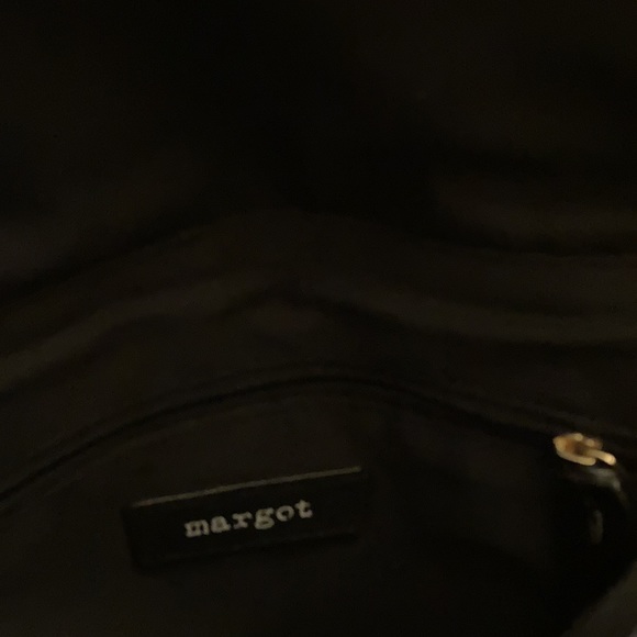 Animal print and black crossbody purse - Picture 2 of 6